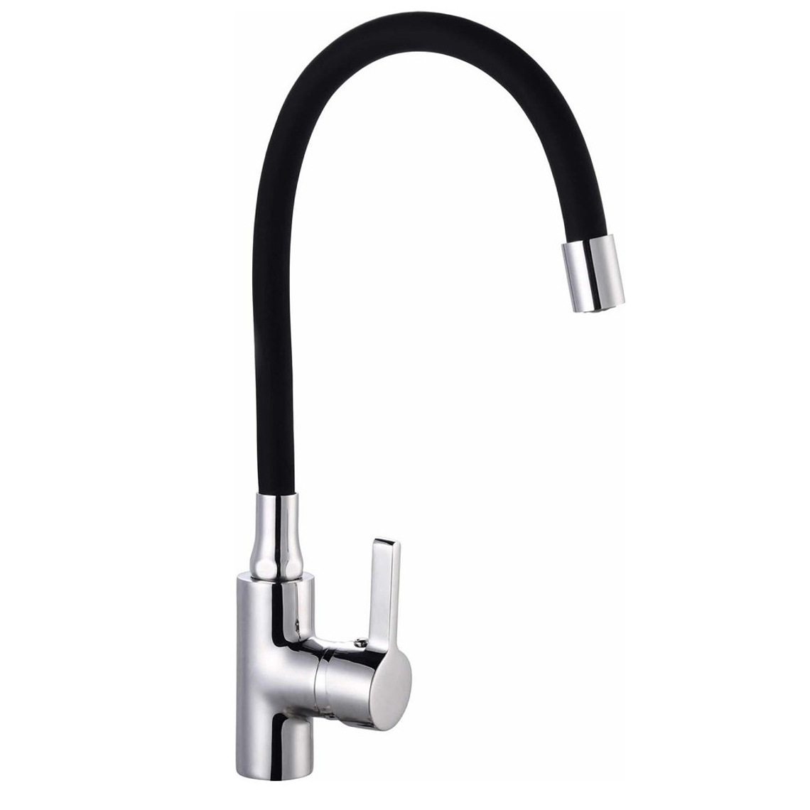 MonoMando LavaPlato Cuello Flexibl.Negro 1