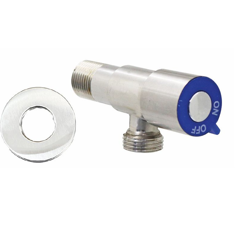 Llave Angular Acero Inoxidable 1