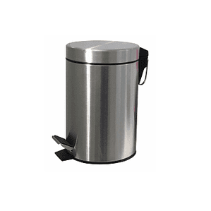 Basurero Pedal Acero Inoxidable 8 lt