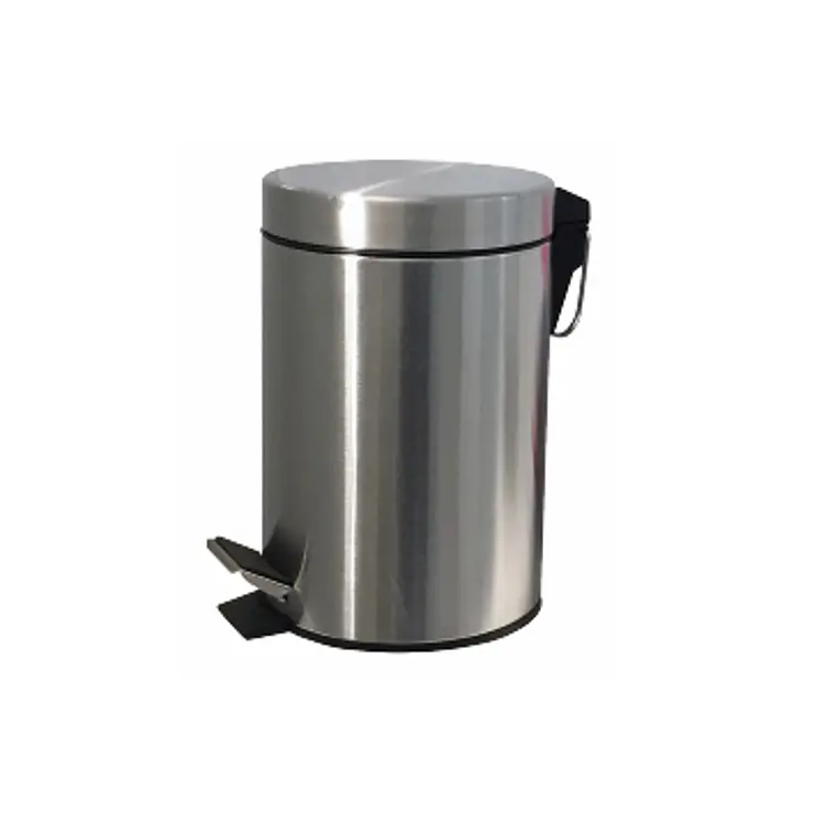 Basurero Pedal Acero Inoxidable 8 lt 1