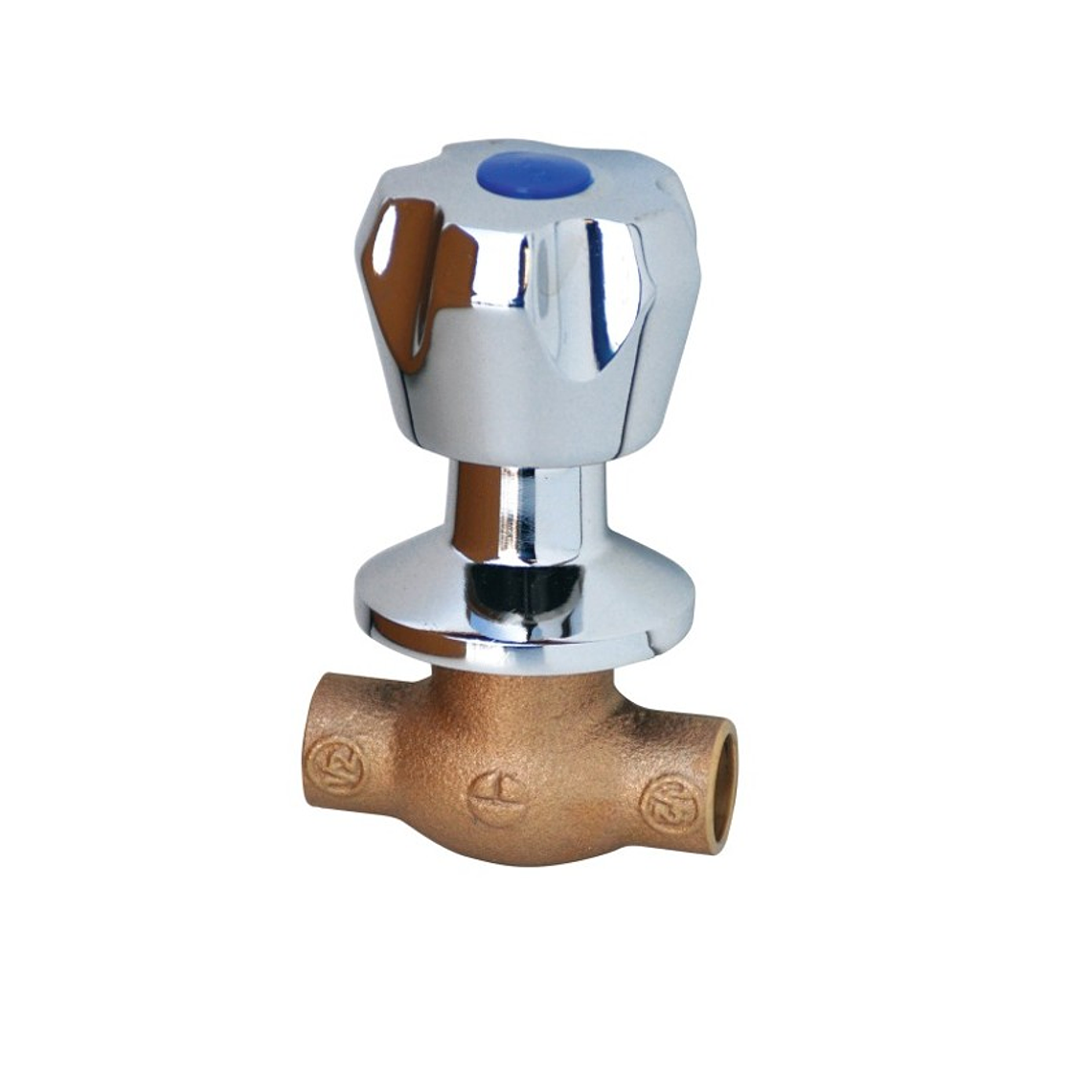 Llave Paso Camp. Cr.Man Pomo 1/2