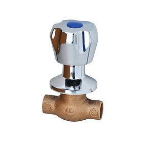 Llave Paso Camp. Cr.Man Pomo 1/2