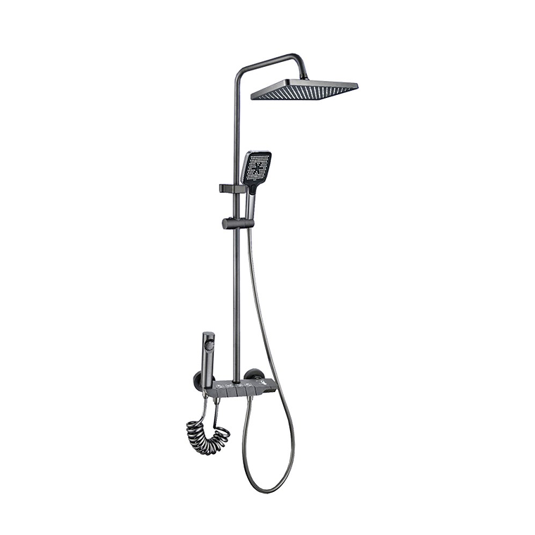 Columna Ducha con Teclado - Gun Metal 1