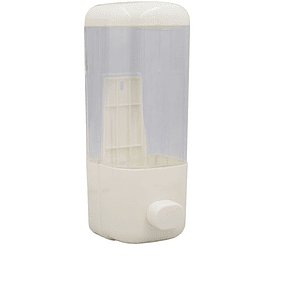 Disp.Jabón Plástico Blanco Simple