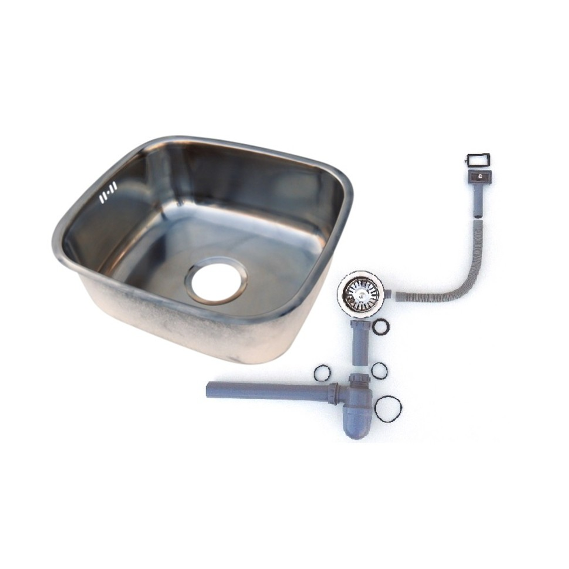 Lavaplatos Bajo Cubierta 430x380 c/Desagüe 1