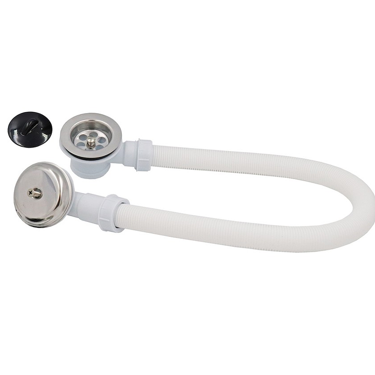 Desagüe para Tina con Sistema Rebalse 1