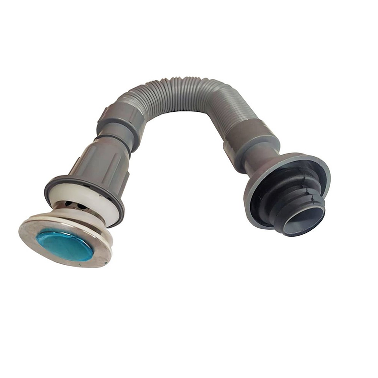 Desagüe con Sifón corrugado sin rebalse 1