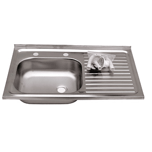 Lavaplatos. 80x50 SobreP Eco Comb SDer Des