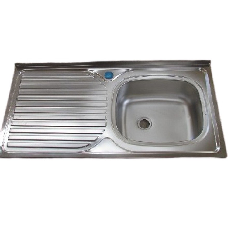 Lavaplatos.100x50 304 Sobrep p/Comb SecIzq 1