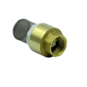 Válvula Fondo Filtro Acero Inox.3/4