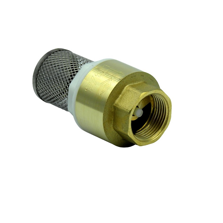 Válvula Fondo Filtro Acero Inox.3/4