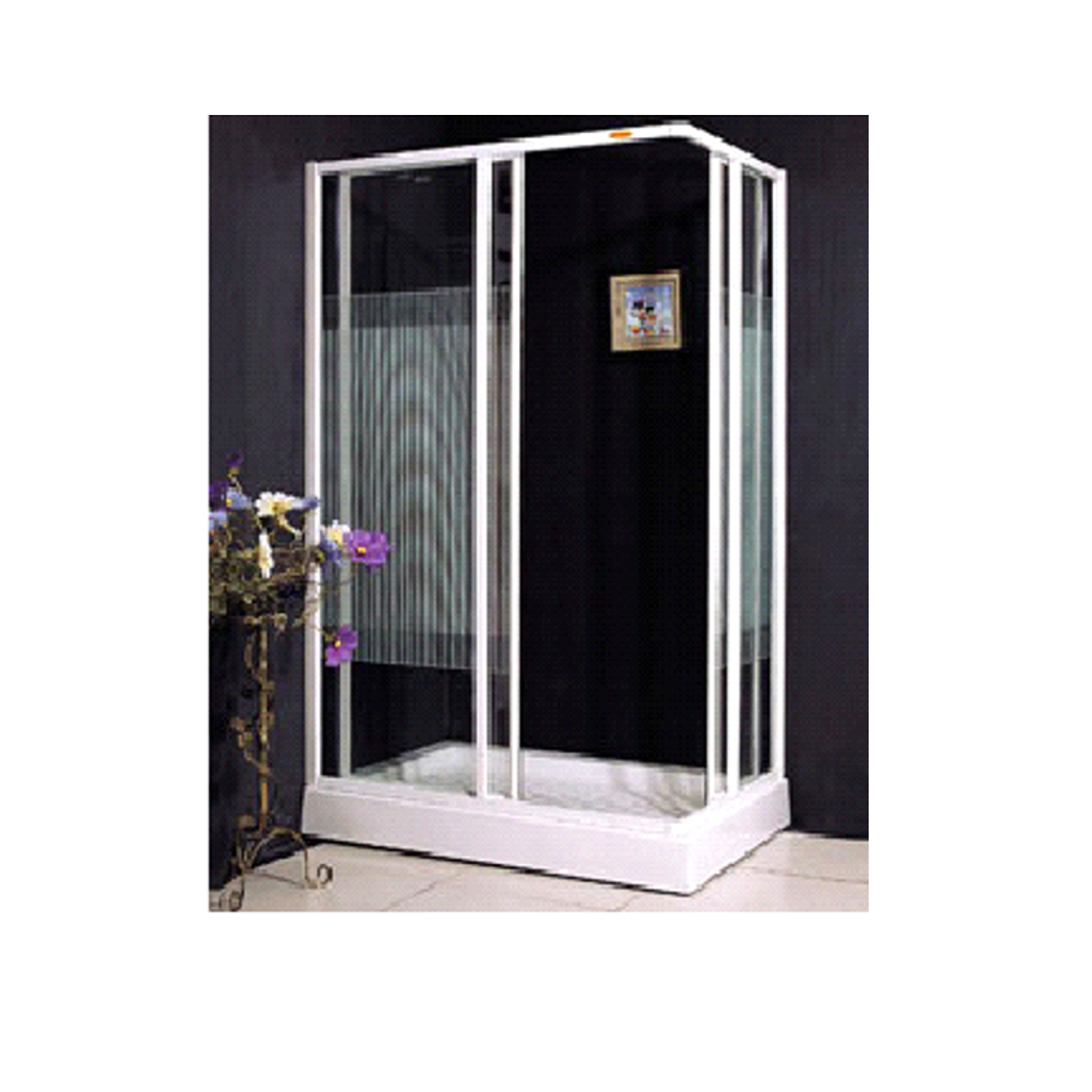 Shower Door 80x120x180 A Muro Izquierdo 1