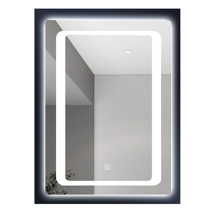Espejo 70x50 Rectang. c/luz Led Contorno 1