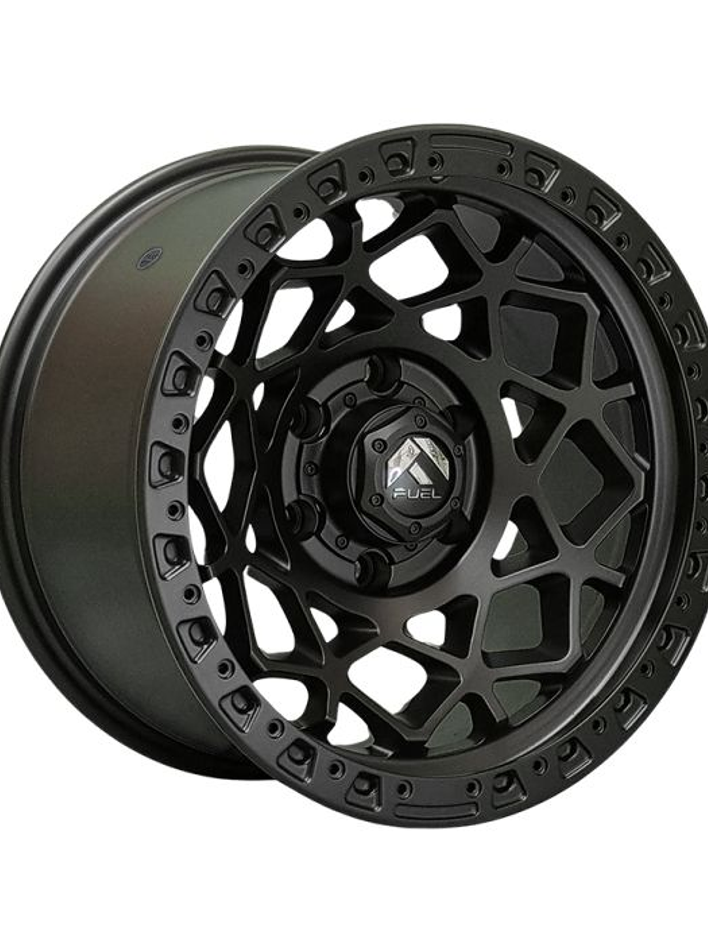 LLANTAS 17X9.0 6X139.7 FUEL ET-12 NEGRA MATE ( SET 4 UN ) 1