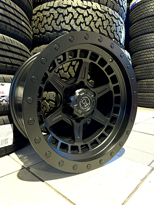17x9.0 6x139.7 -12 Black Rhino Negra mate (SET 4 UN)