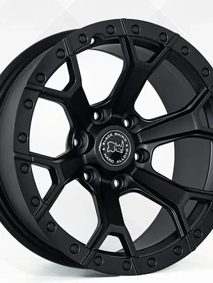 Llantas 17x9 6x114.3 Black Rhino Raptor (Set 4 un)