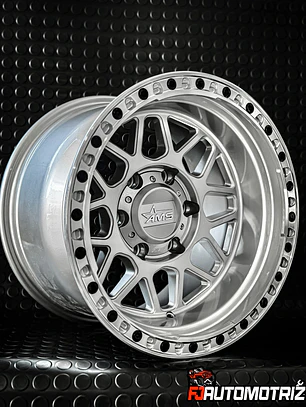 LLANTAS 16X10 6X139.7 AMS ET -25 CROMADA