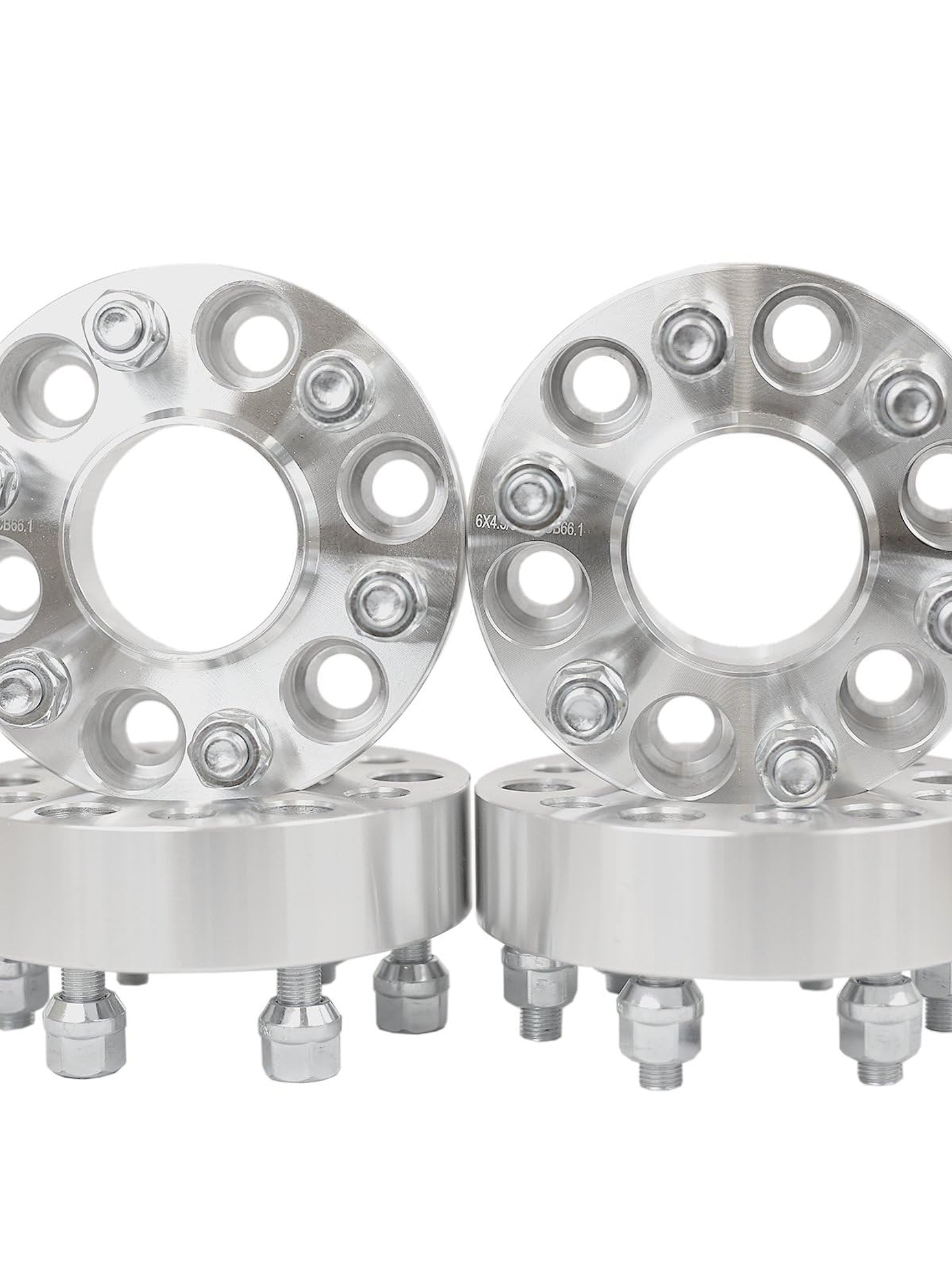 Desplazadores 6x114.7 CB 66.1 de 1.5” con centrador. ( 4 UNIDADES) 1