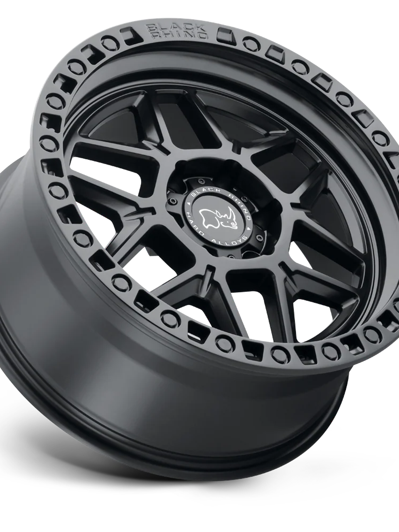 4 Llantas 16x8 6x114 ET 0  Black Rhino  Negra Mate 2