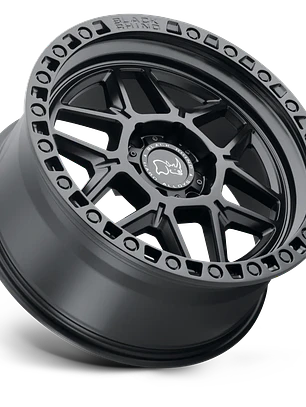 Llantas 16x8 6x114 ET 0  Black Rhino  Negra Mate