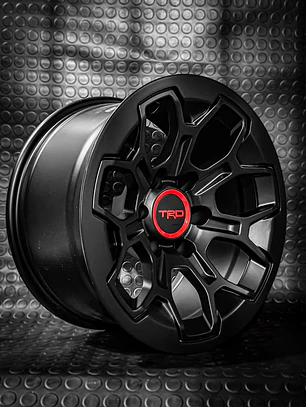 4 LLANTAS 17X9.0 6X139.7 ET -10 TRD PRO 