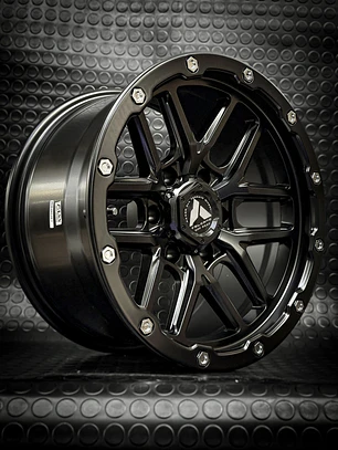 llantas 17x9 6x139.7 et -10 negro mate ( set 4 un )