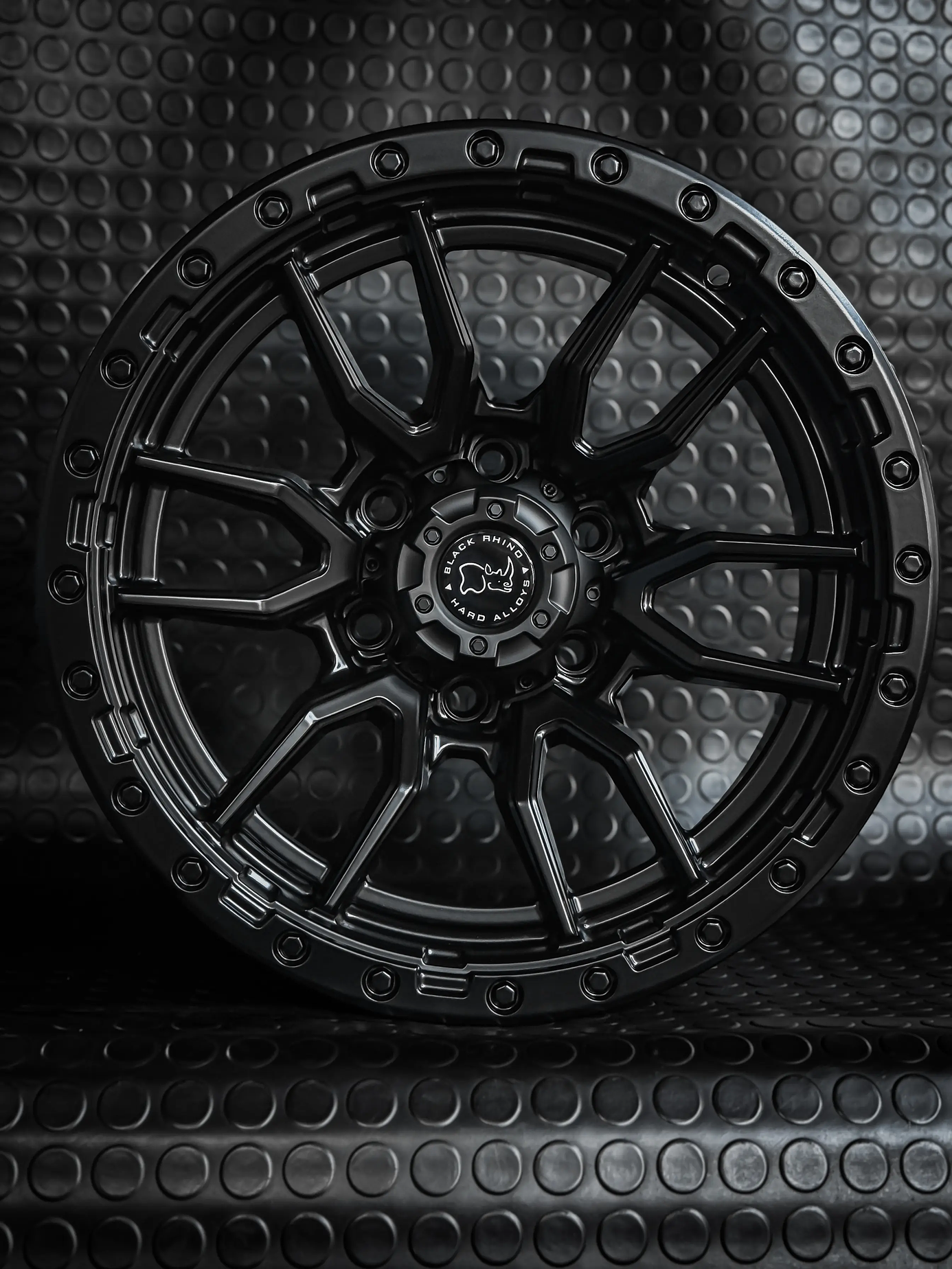 4 Llantas 17x9 6x139.7 Et -12 Blackrhino Negro mate 3
