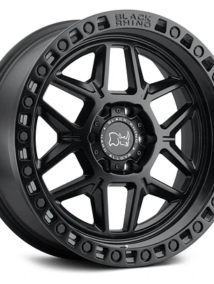 Llantas 17x9 6x114.3 et 0 Blackrhino negro mate ( SET 4 UN )