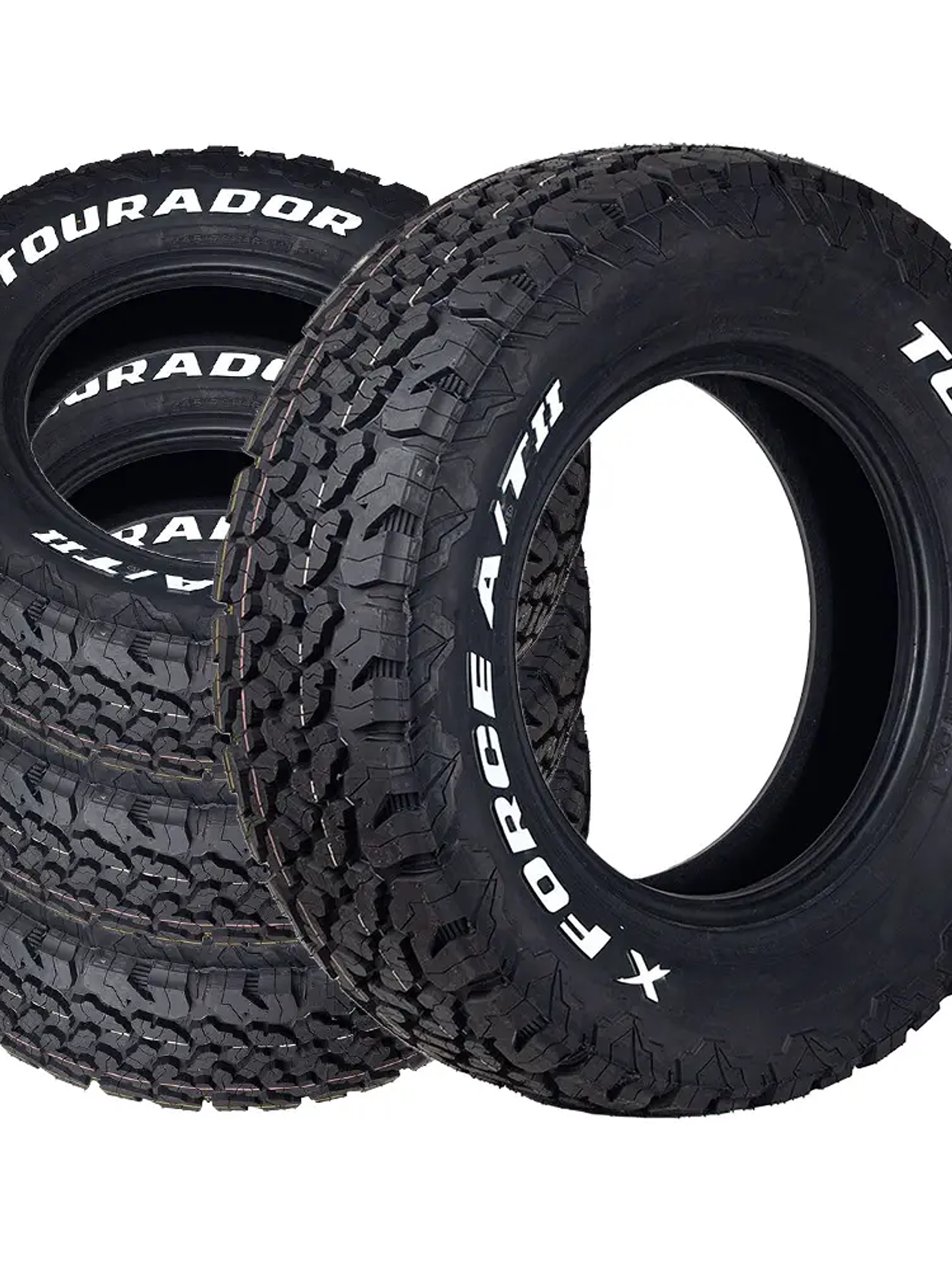 PACK 4 NEUMATICOS 285/75R16 122/119S TOURADOR X FORCE AT II 10 PR 1