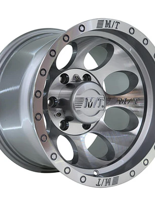 Llantas 16x10 6x139.7 ET-44 M/T Full Cromadas (set 4 un)