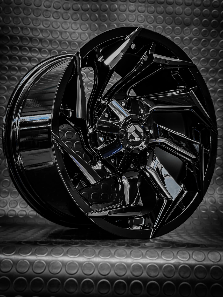 Llantas 17x9 5x120 ET -12 Fuel Negro Gloss  3