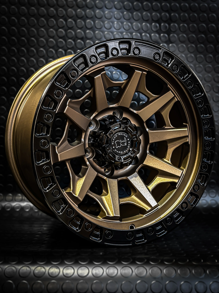 4 Llantas 17x9 6x139.7 BlackRhino ET -12 Bronce 4