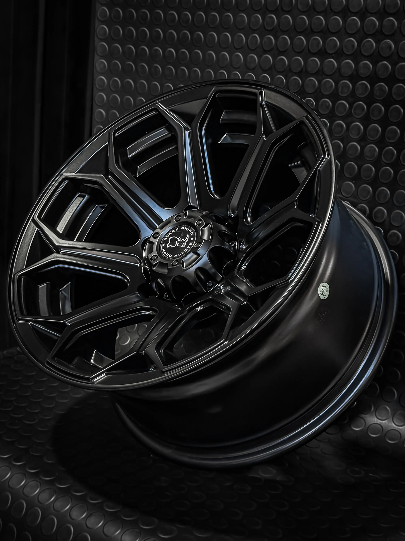 4 Llantas 17x9 6x139.7 BlackRhino ET -12 Negro mate 2