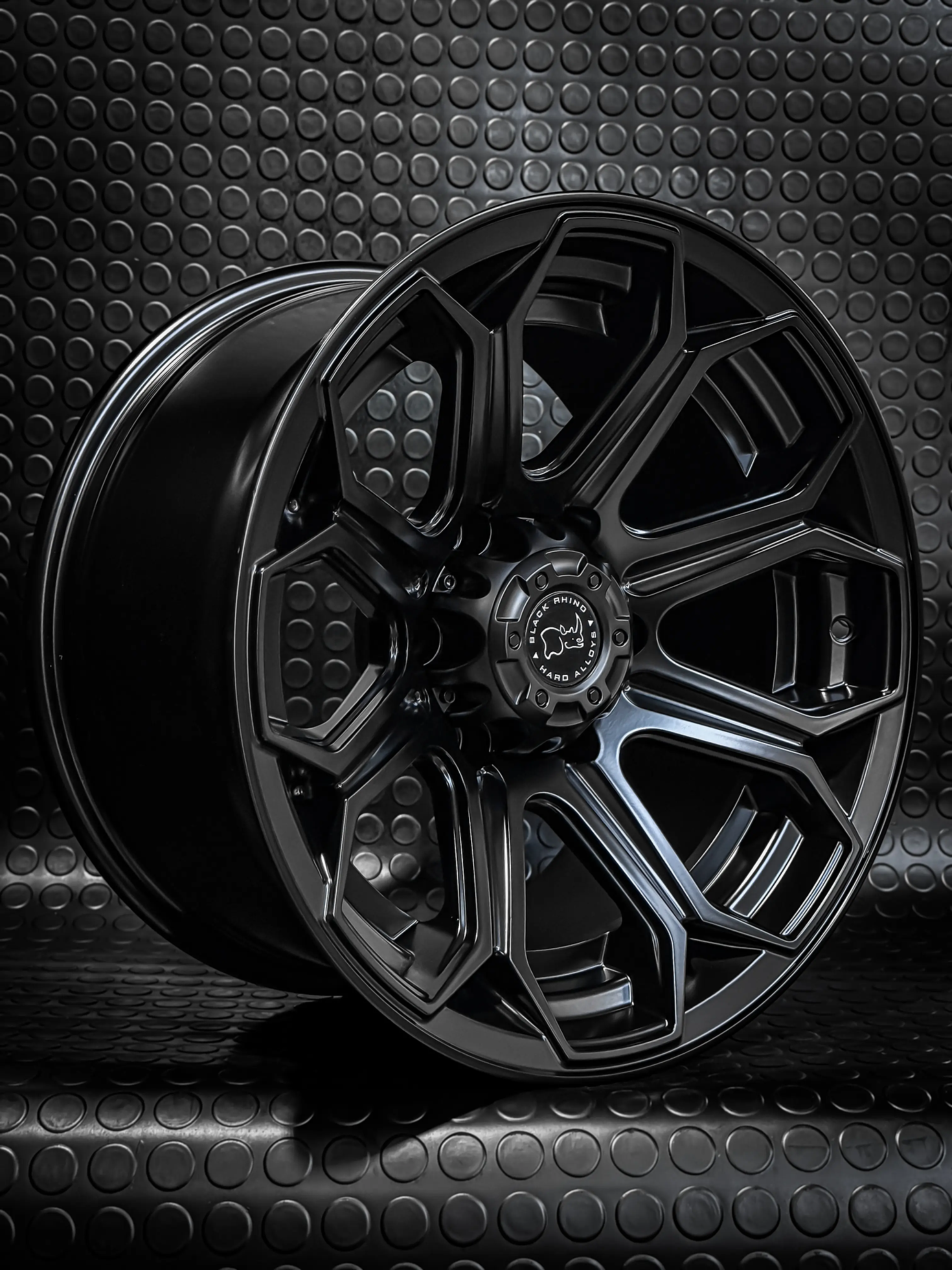 4 Llantas 17x9 6x139.7 BlackRhino ET -12 Negro mate 4