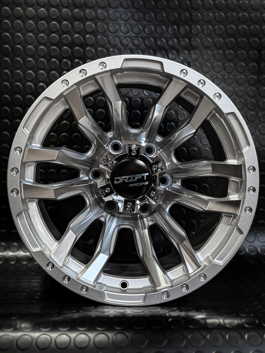 4 Llantas 16x10 6x139.7 ET -44 CROMADAS DRIF R 3