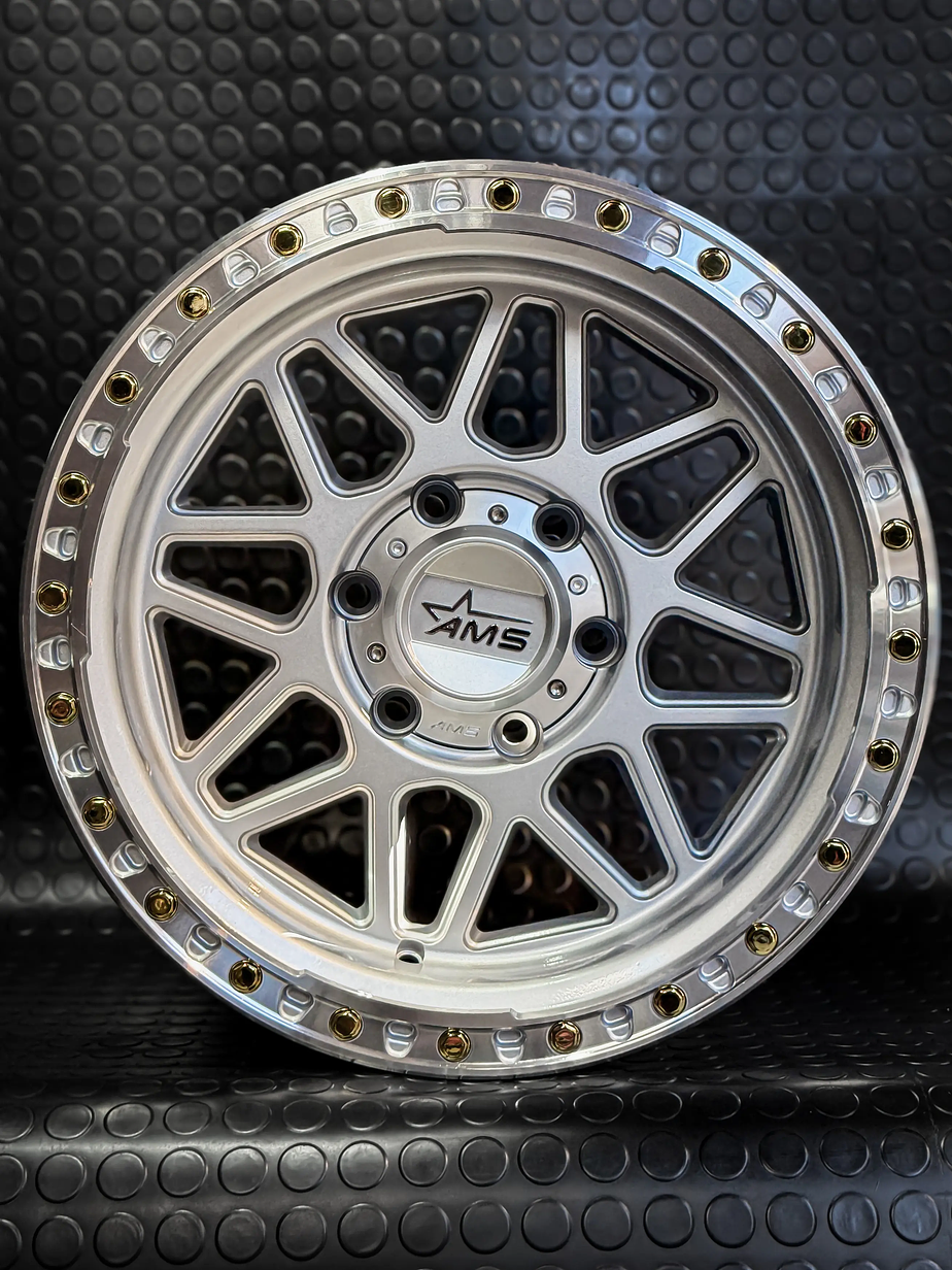 4 Llantas 17x9 6x139.7 ET-15 AMS cromadas  4
