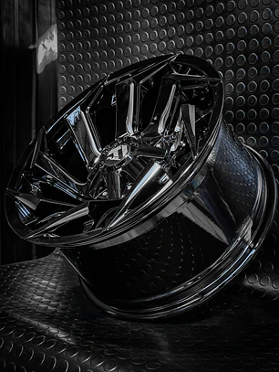 Llantas 17x9 6x139.7 Et -12 Fuel Negro Gloss ( 4 Llantas )