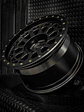 4 Llantas 17x9 6x139.7 ET -12  Black Rhino negro mate estilo beadlock - Miniatura 2