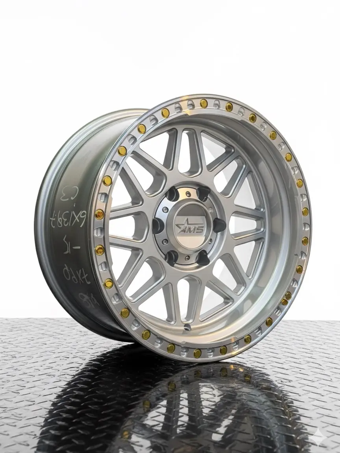 4 Llantas 17x9 6x139.7 ET-15 AMS cromadas  1