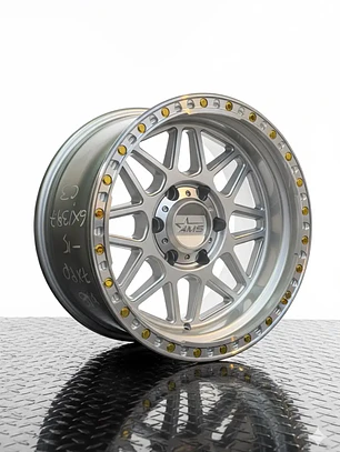 Llantas 17x9 6x139.7 ET-15 AMS cromadas ( 4 Llantas)