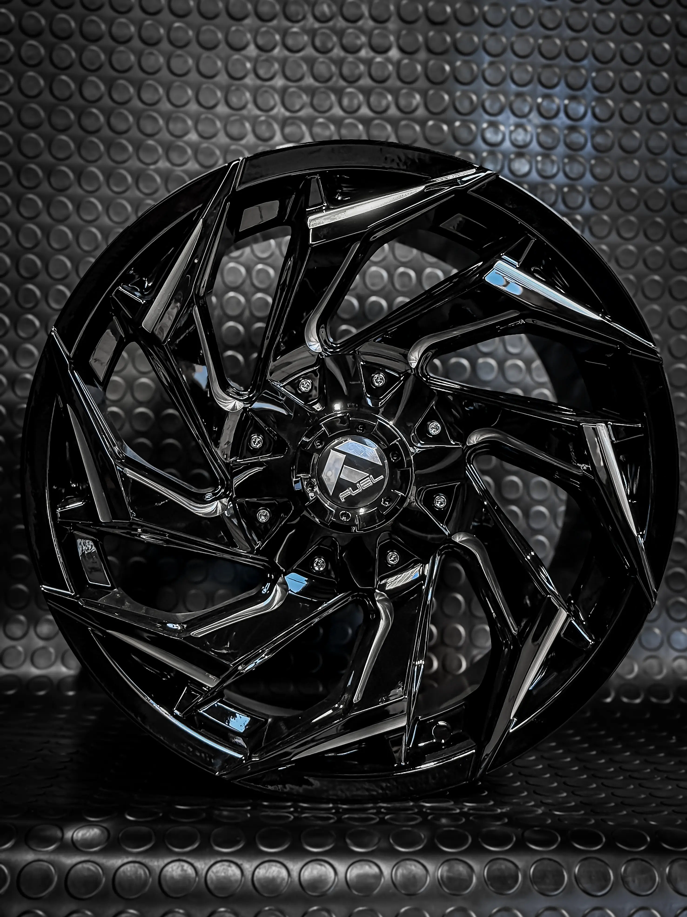 Llantas 17x9 5x120 ET -12 Fuel Negro Gloss  4