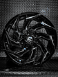Llantas 17x9 5x120 ET -12 Fuel Negro Gloss  - Miniatura 4