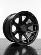 4 Llantas 17x9 6x139.7 BlackRhino ET -12 Negro mate - Miniatura 1