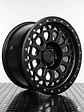 4 Llantas 17x9 6x139.7 ET -12  Black Rhino negro mate estilo beadlock - Miniatura 1