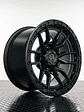 4 Llantas 17x9 6x139.7 Et -12 Blackrhino Negro mate - Miniatura 1