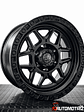 4 Llantas 17x9 6X139.7 ET -10 BLACKRHINO   - Miniatura 1
