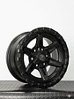 4 Llantas 17x9 6x139.7 Et -12 negro mate Blackrhino - Miniatura 1