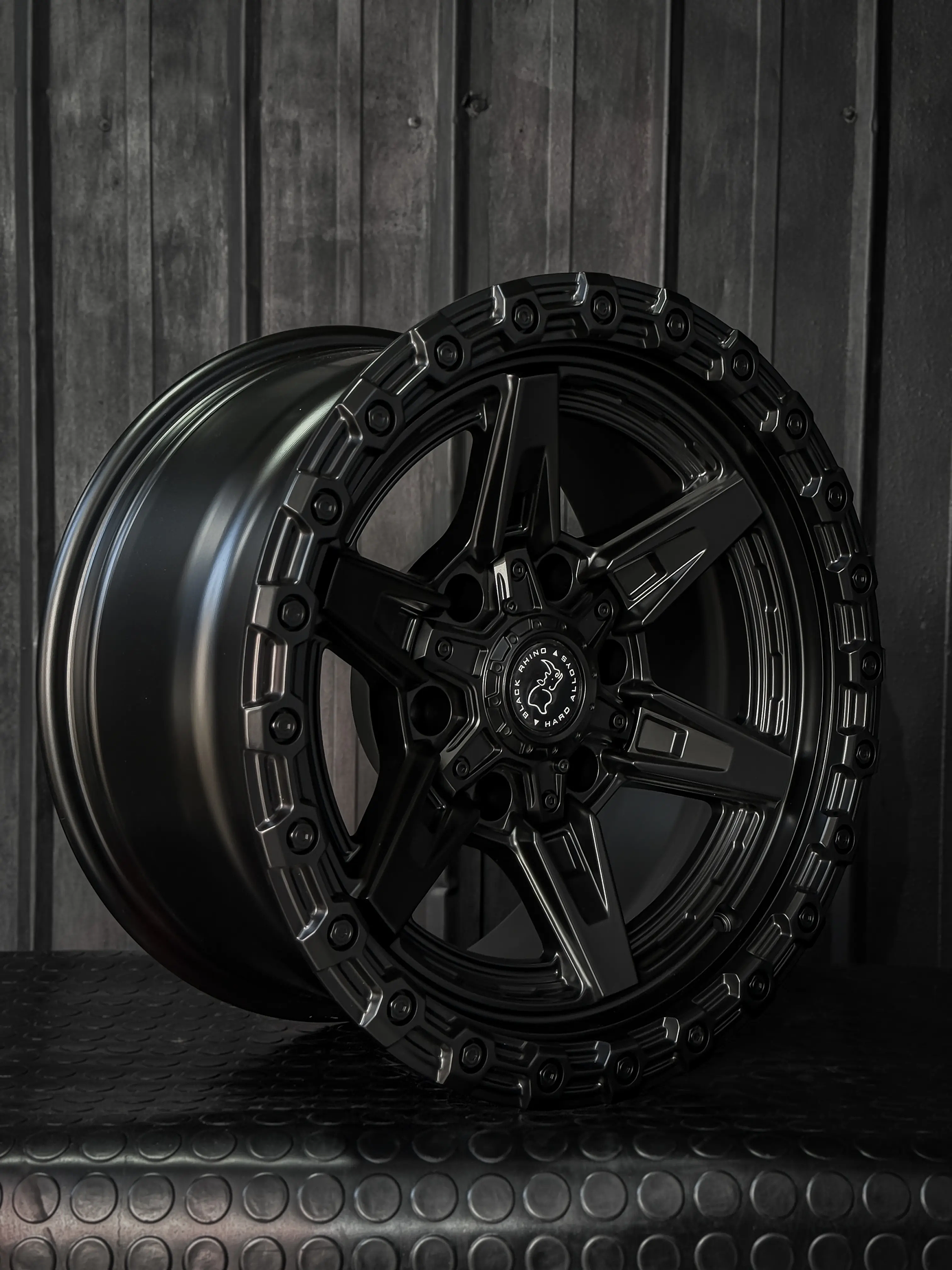 4 Llantas 17x9 6x139.7 Et -12 negro mate Blackrhino 2