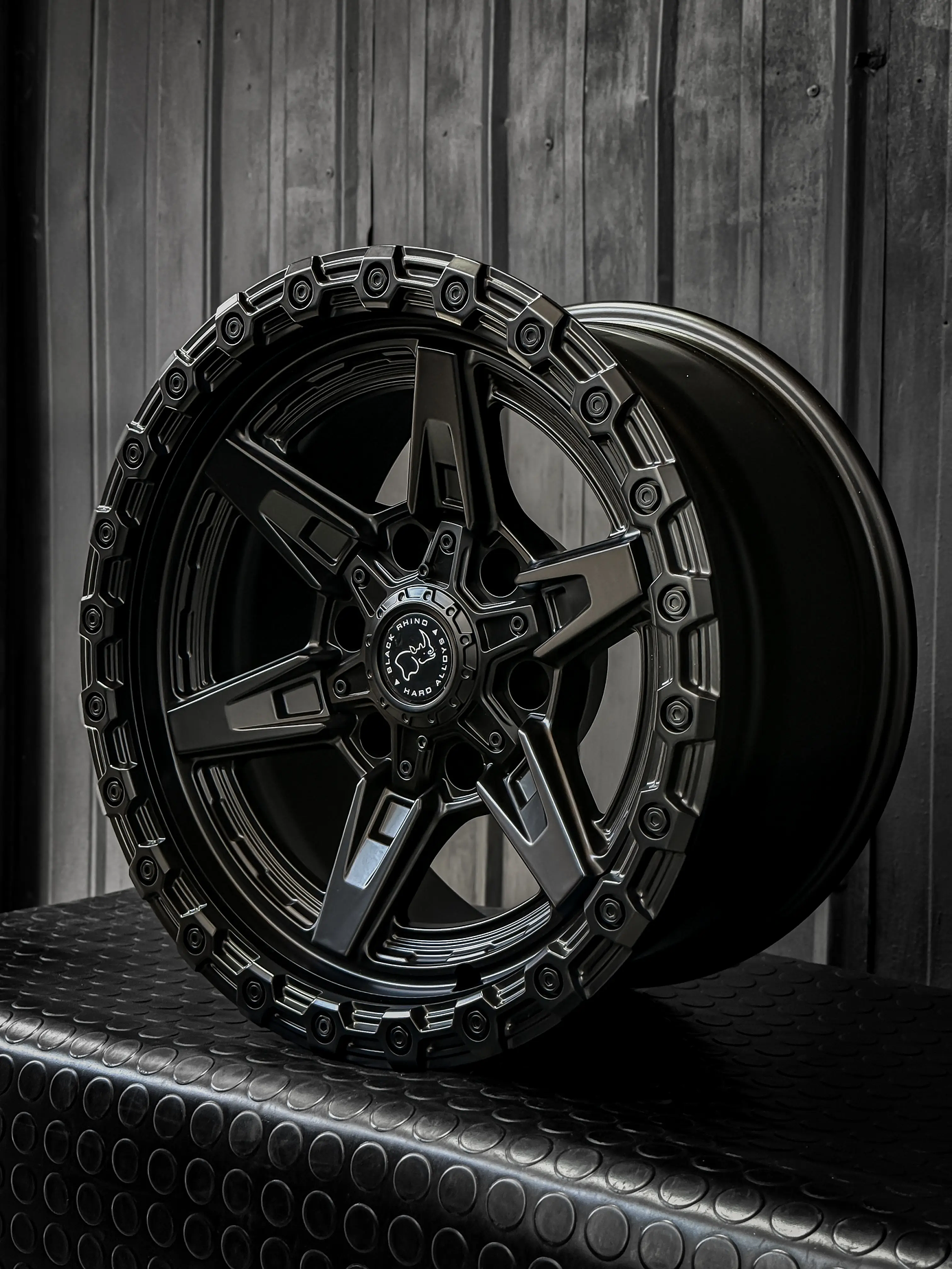 4 Llantas 17x9 6x139.7 Et -12 negro mate Blackrhino 3