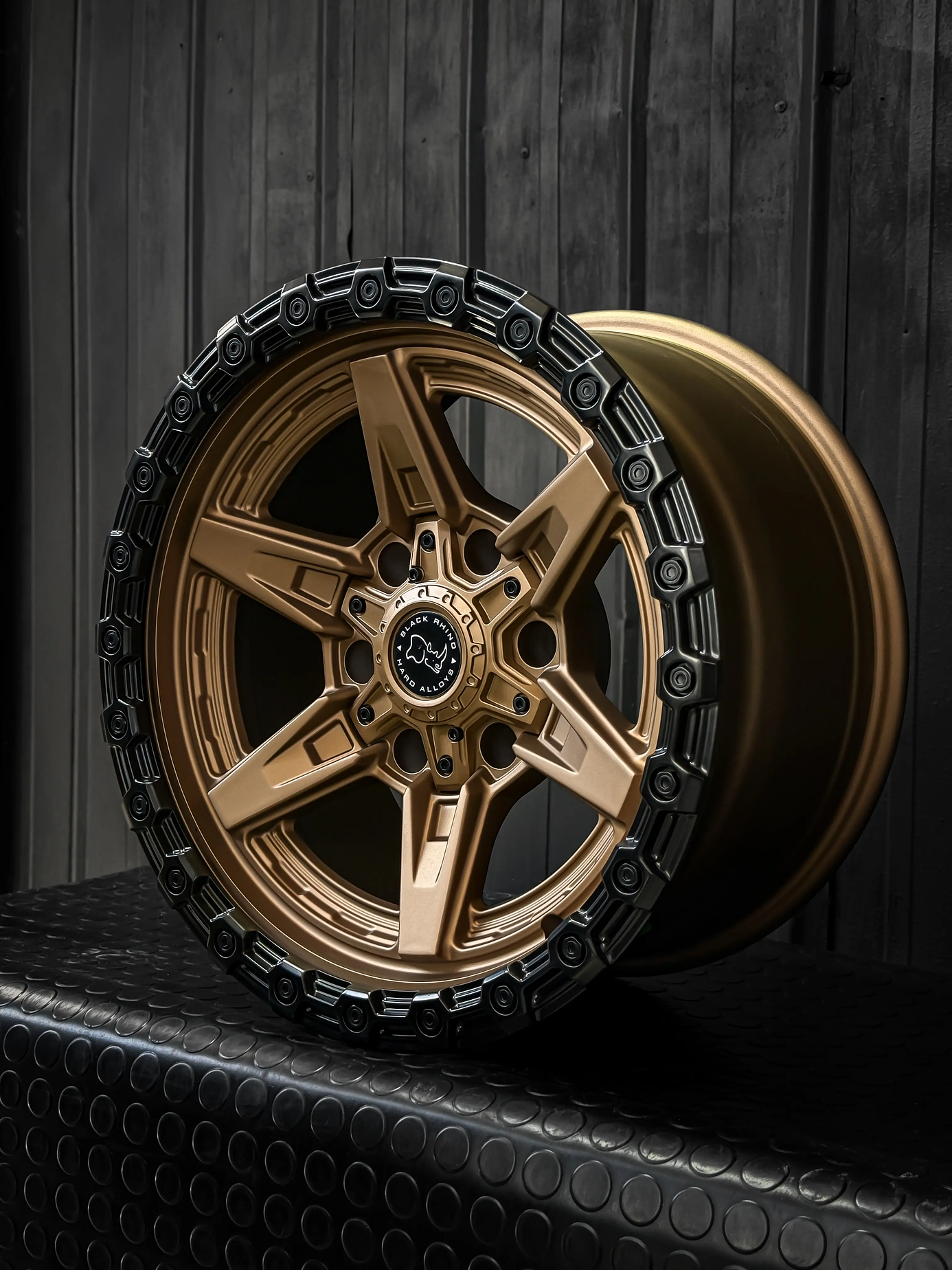 4 Llantas 17x9  6x139.7 ET -12 Bronce Blackrhino 2